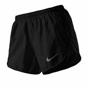 Nike Black Women's Athletic Running Shorts with Swoosh